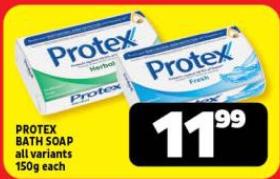 PROTEX BATH SOAP all variants 150g each