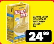 DANONE Ultra Mel Custard Flavoured Dessert 1kg