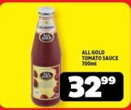 ALL GOLD TOMATO SAUCE 700ml