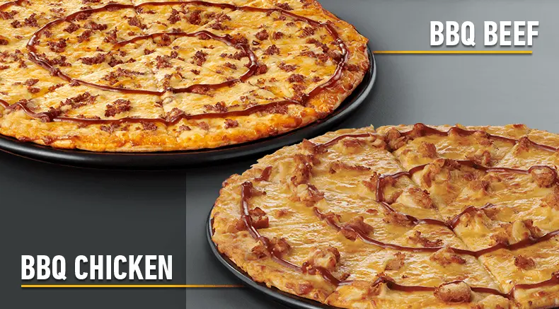 Large BBQ  Chicken pizza