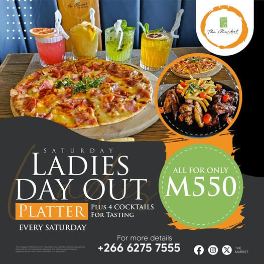 Platter (every Saturday) ladies day out