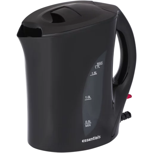 Black auto kettle 1.7litres (ketlele)