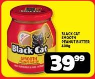 BLACK CAT SMOOTH PEANUT BUTTER 400g